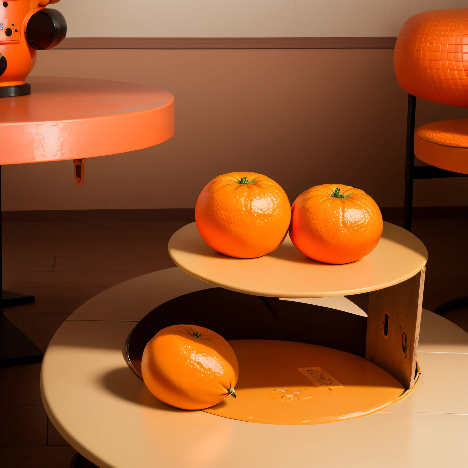 Auspicious oranges