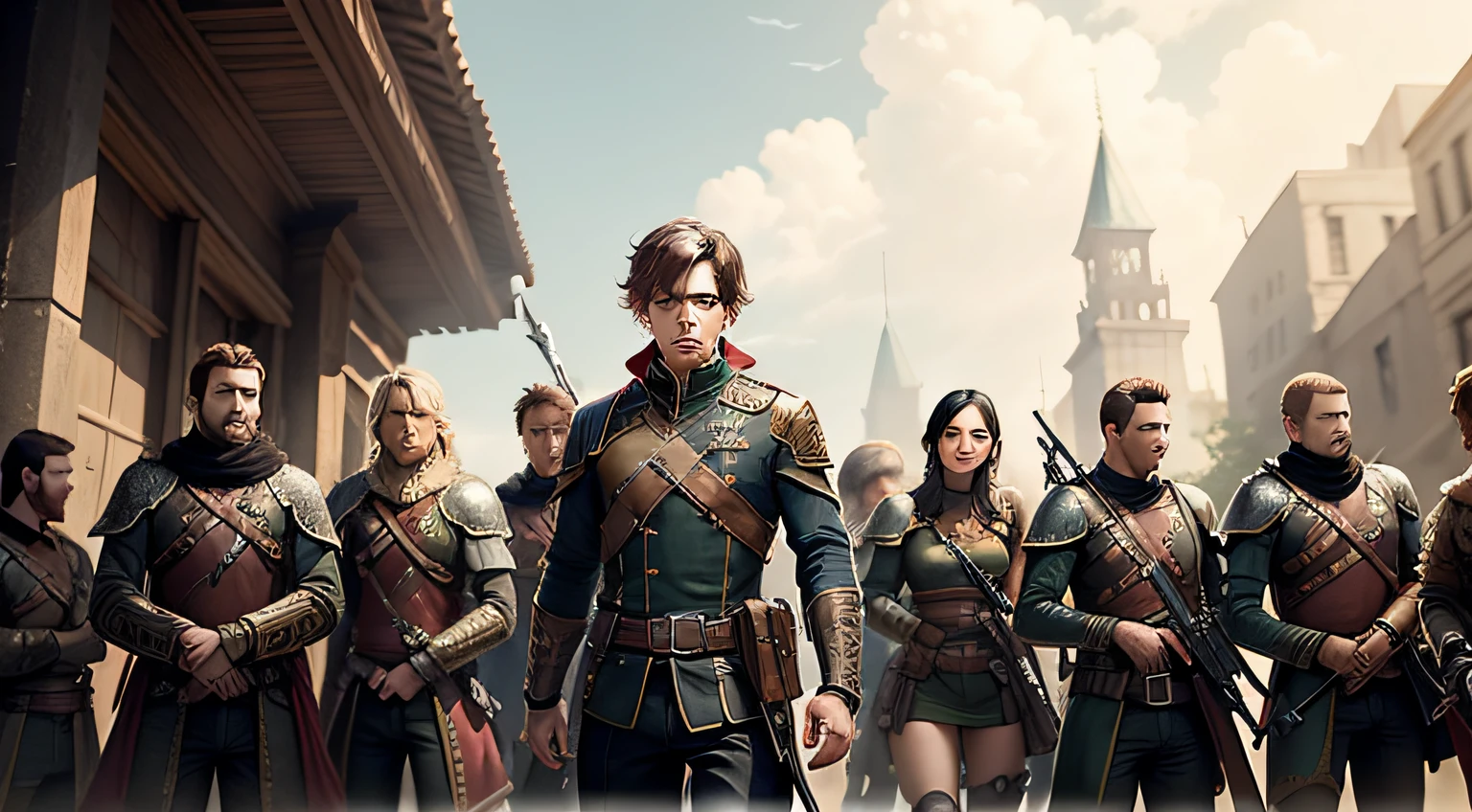 Ten soldiers,Guild wars