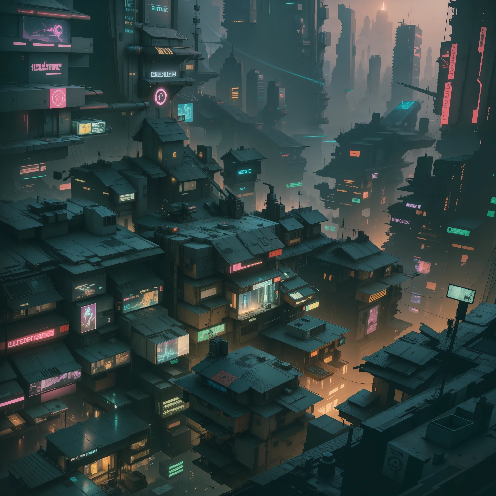 Cyberpunk-city
