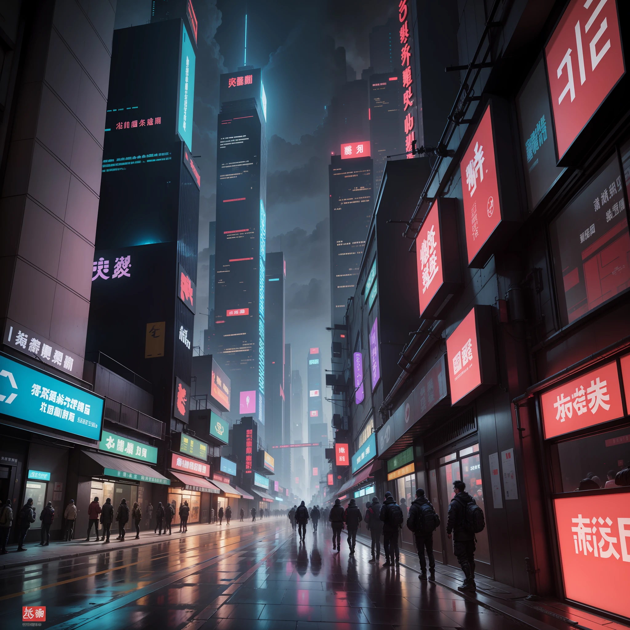 超高分辨率,ultra - detailed,Cyberpunk-city