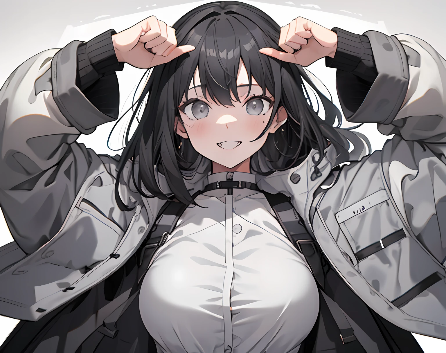 Add one finger to each hand