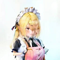 Yellow-haired maid