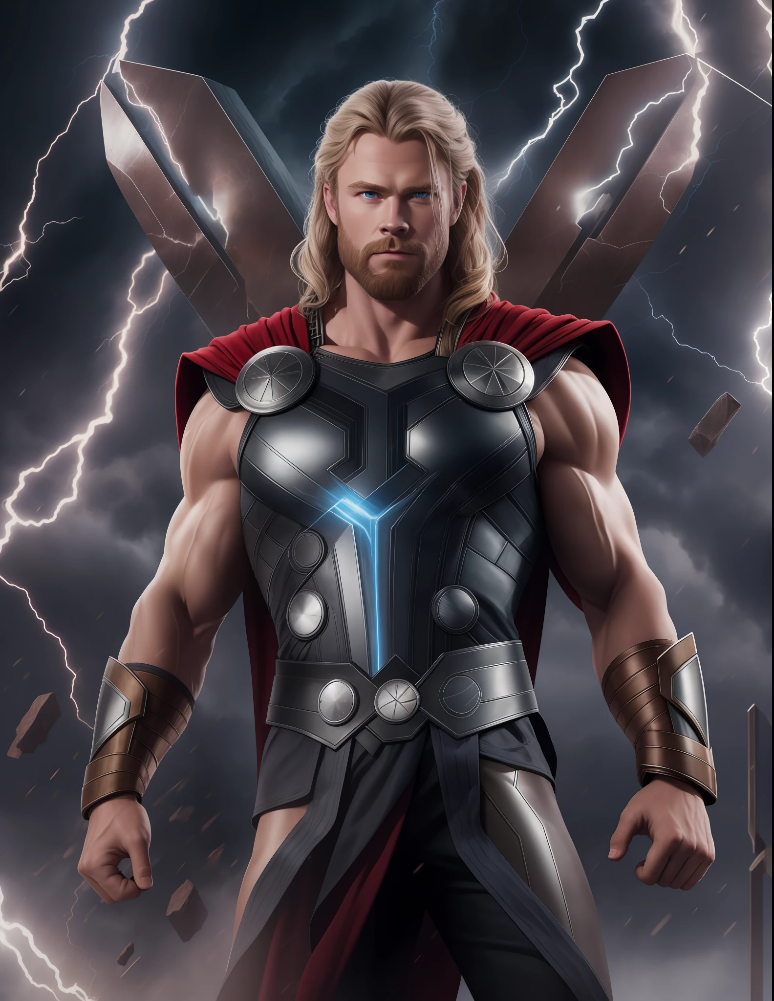 Thor High quality 8k image with thunders