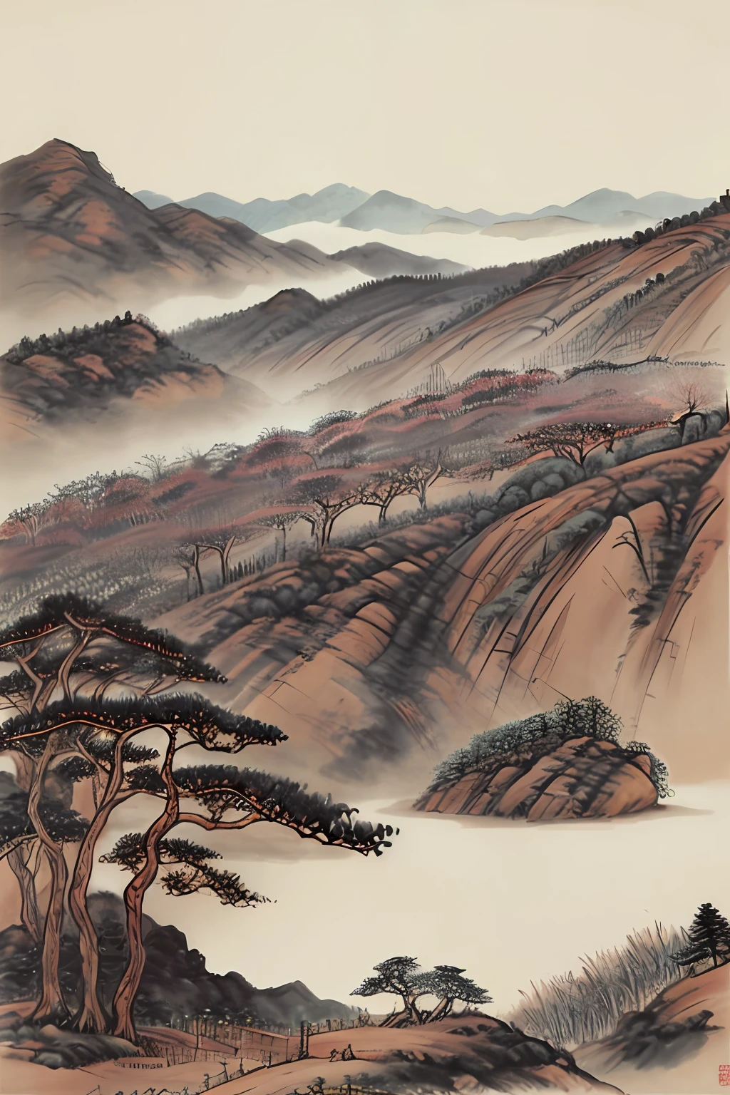 landscape,Cai Xukun's