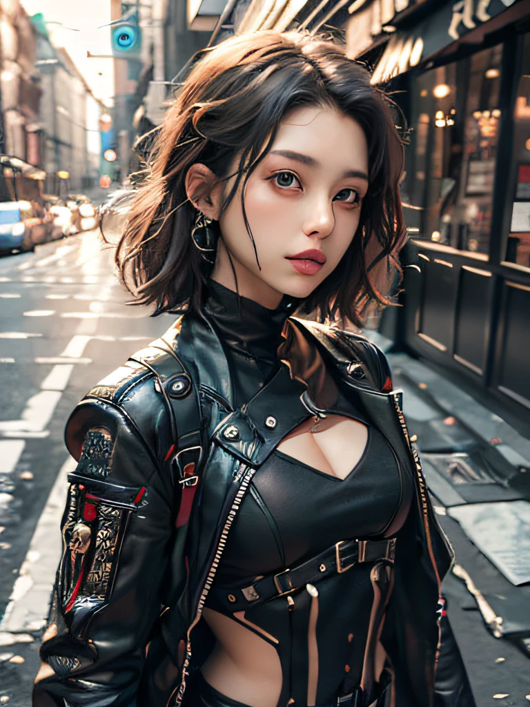 ((Best quality)), ((masterpiece)), (detailed: 1.4), 3D, woman wearing tomo Rider outfit