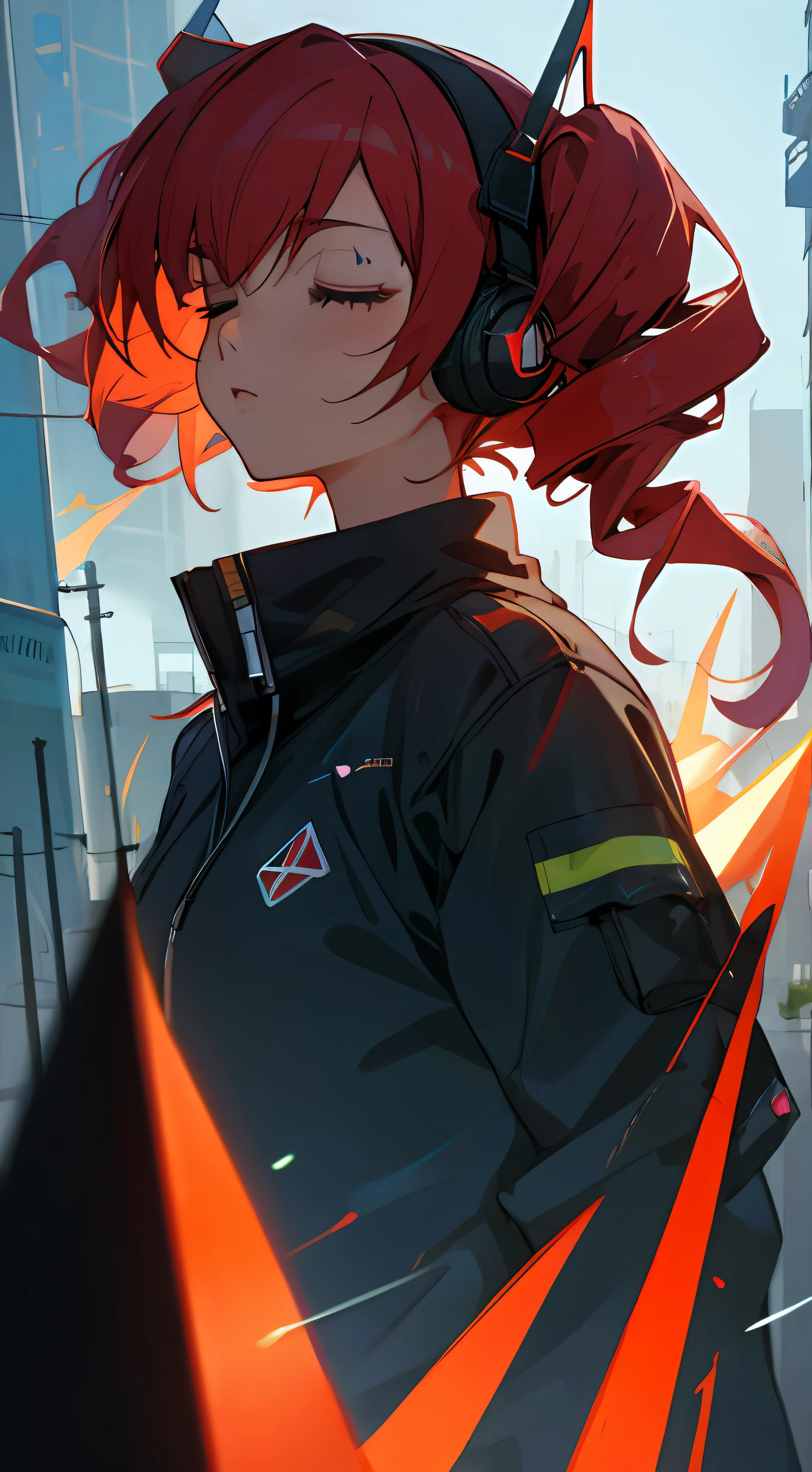 Eyes closed
