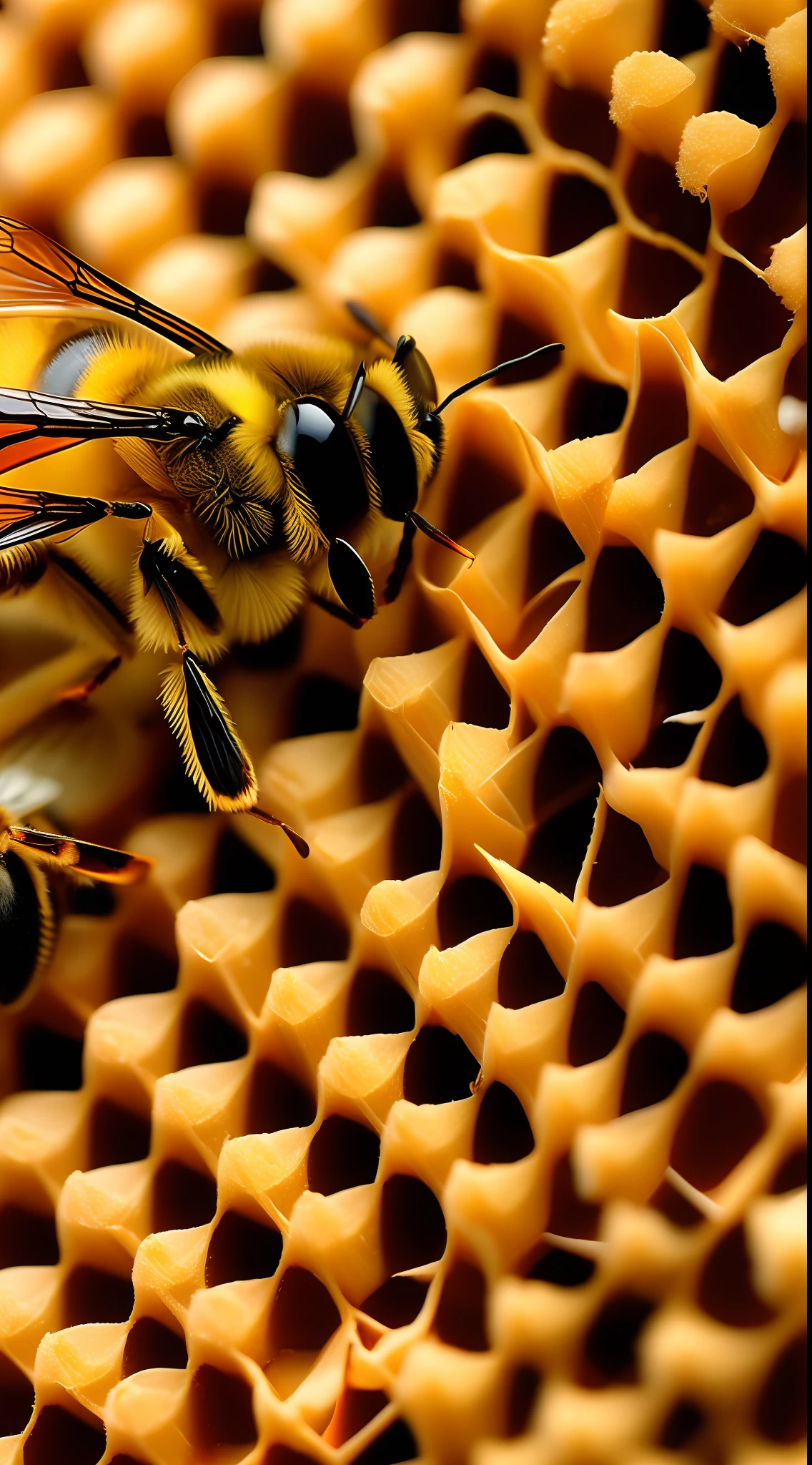 Images of a queen bee
