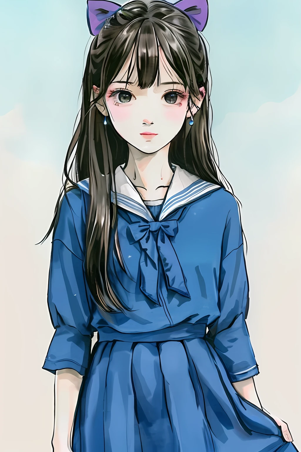 裸体少女