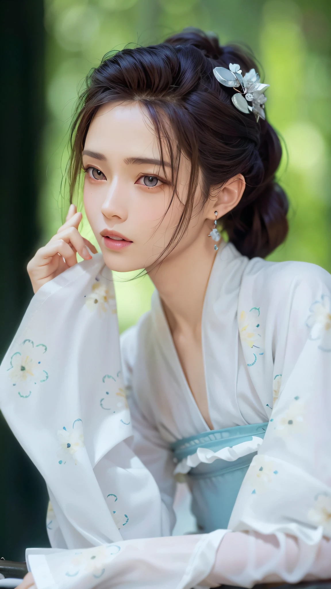 Acacia woman,period costume, , Bright Ultra HD, retinas, Masterpiece, ccurate, Anatomically correct, Textured skin, Super detail, High details, High quality, Best quality, A high resolution, 8K, HD