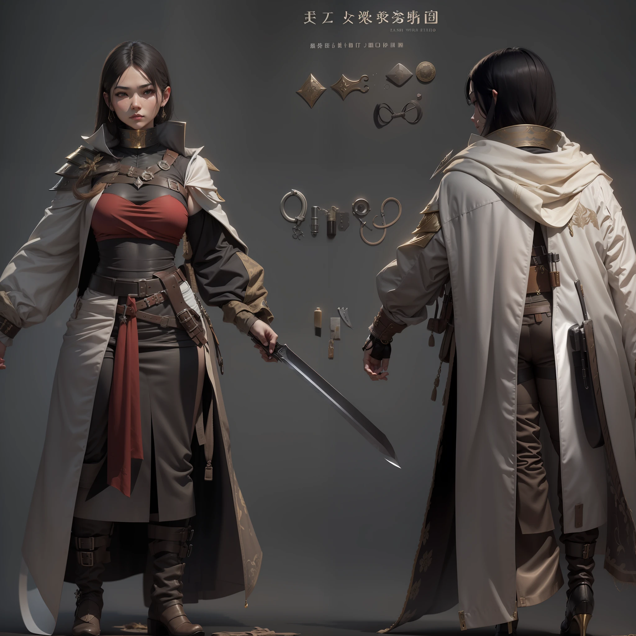 3 d model,New coffee products, arma, The sword, halter, Weapons of the future, 32K, Linen cloak, Top quality, Masterpiece:Faust,,1 child, short detailed hair, thin fog, On your stomach, (tmasterpiece,k hd,hyper HD,16k),clutching a sword, buliding, Reflectors, bloods, Eastern Asia, Weapon focus, Skysky, brunette color hair, knifes, shorter pants, fumo, Mist, The clothes ar, bandagens, sword sheath, Masks, 独奏