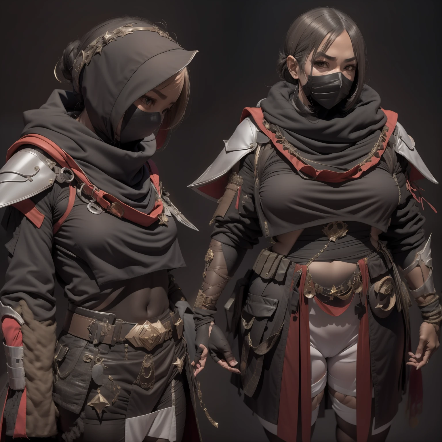 3 d model，New coffee products， arma， The sword， halter， Weapons of the future， 32K, Linen cloak, Top quality, Masterpiece:Faust，,1 child， short detailed hair， thin fog， On your stomach， （tmasterpiece，k hd，hyper HD，16k）,clutching a sword， buliding， Reflectors， bloods， Eastern Asia， Weapon focus， Skysky， brunette color hair， knifes， shorter pants， fumo，  Mist， The clothes ar， bandagens， sword sheath， Masks， 独奏