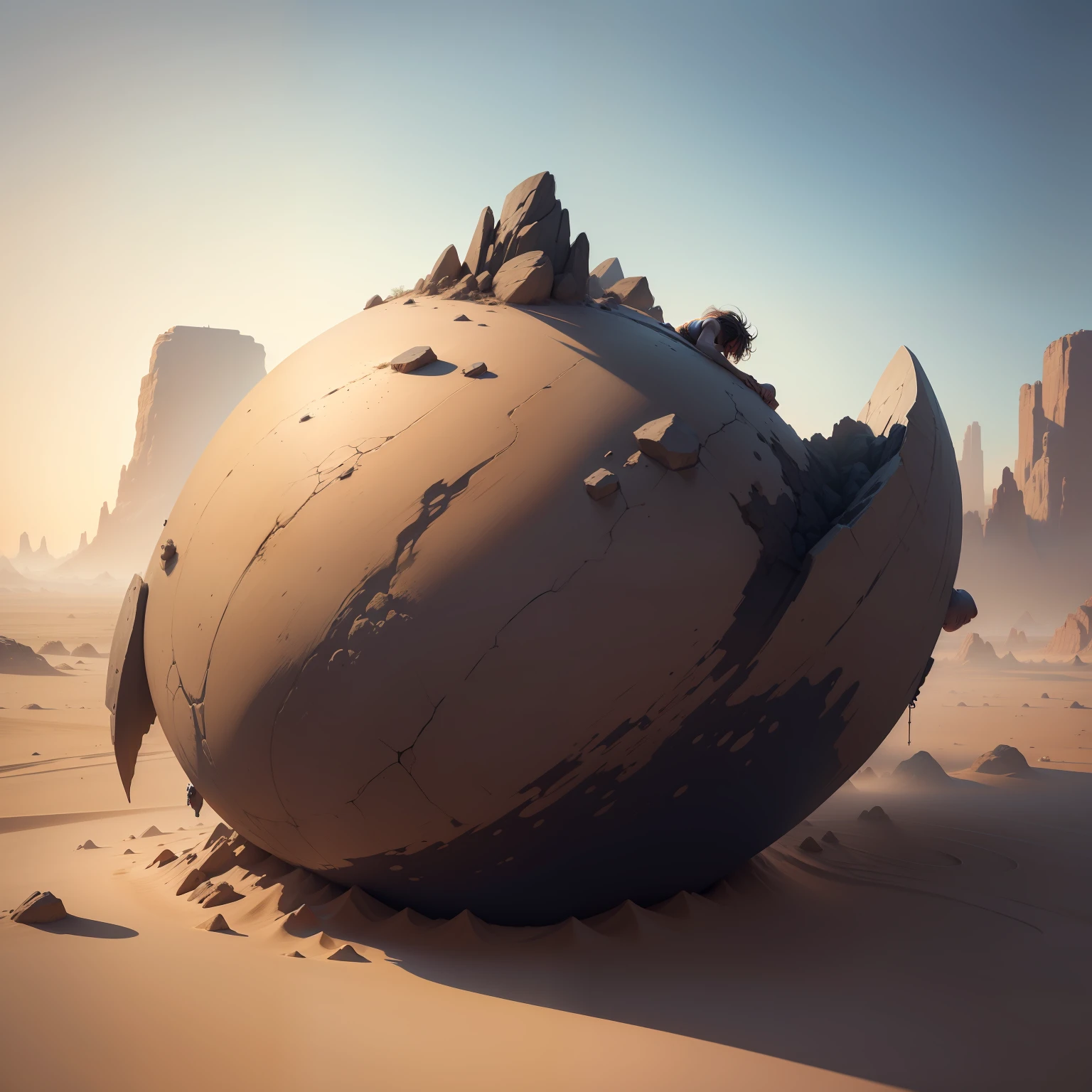 And god breathed the dust of the ground into his nostrils the breath of life and man became a living soul, concept art, 4k
