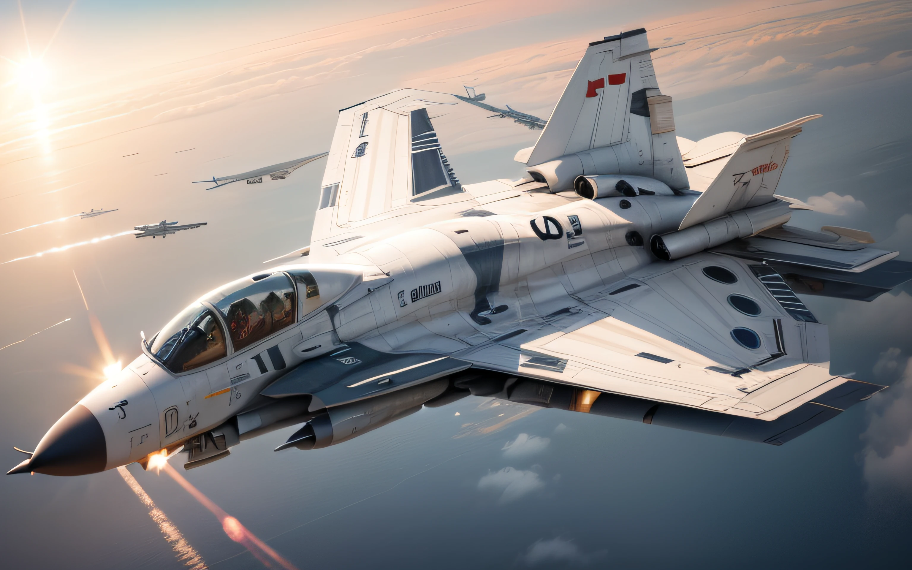 fighter jets