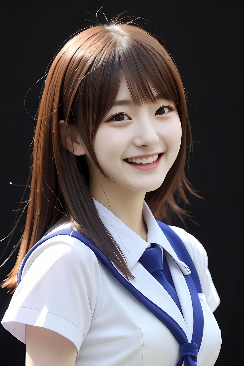 1girl in, Japan gravure models, Mideum straight-haired, Bangs, (pale skin:1.1),Cute Beautiful Girl,Large breasts, Naive and serious innocent girl,
break
grin, Pleasant feelings, happy feeling,
Dynamic Angle, Dynamic Pose, (fun posing:1.1),
(Innocent school idol_Singer's costume:1.3), On stage
break,
masutepiece, Best Quality, 8K, Detailed, Detailed face, Skin and hair, Hi-Res, Perfect Anatomy, Physically-based rendering, Photorealistic, symmetric clear eyes, Well-groomed face、乃木坂アイドル、韓国アイドル、女優、20yr old、glamor、hposing Gravure Idol、Adult actress、ren、Beautie