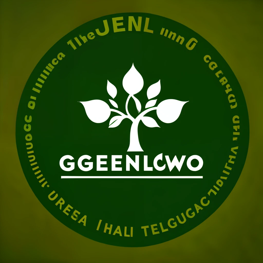 Logo for a company with the name Greenflow inside a losangulo with a tree half technological and half tree