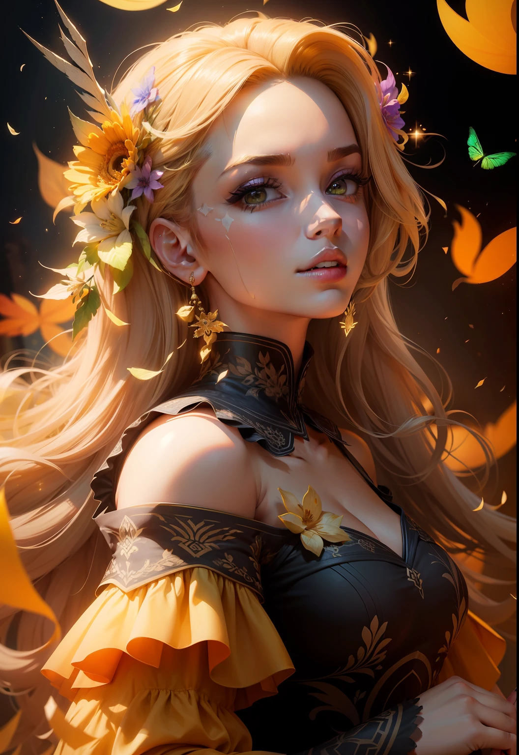 obra-prima, melhor qualidade, (papel de parede CG unity 8k extremamente detalhado), (melhor qualidade), (best illustration), (melhor sombra), Absurdo, arte epica, Poses gloriosas, lindo brilho detalhado, brilho luminoso de fundo, detalhes insano