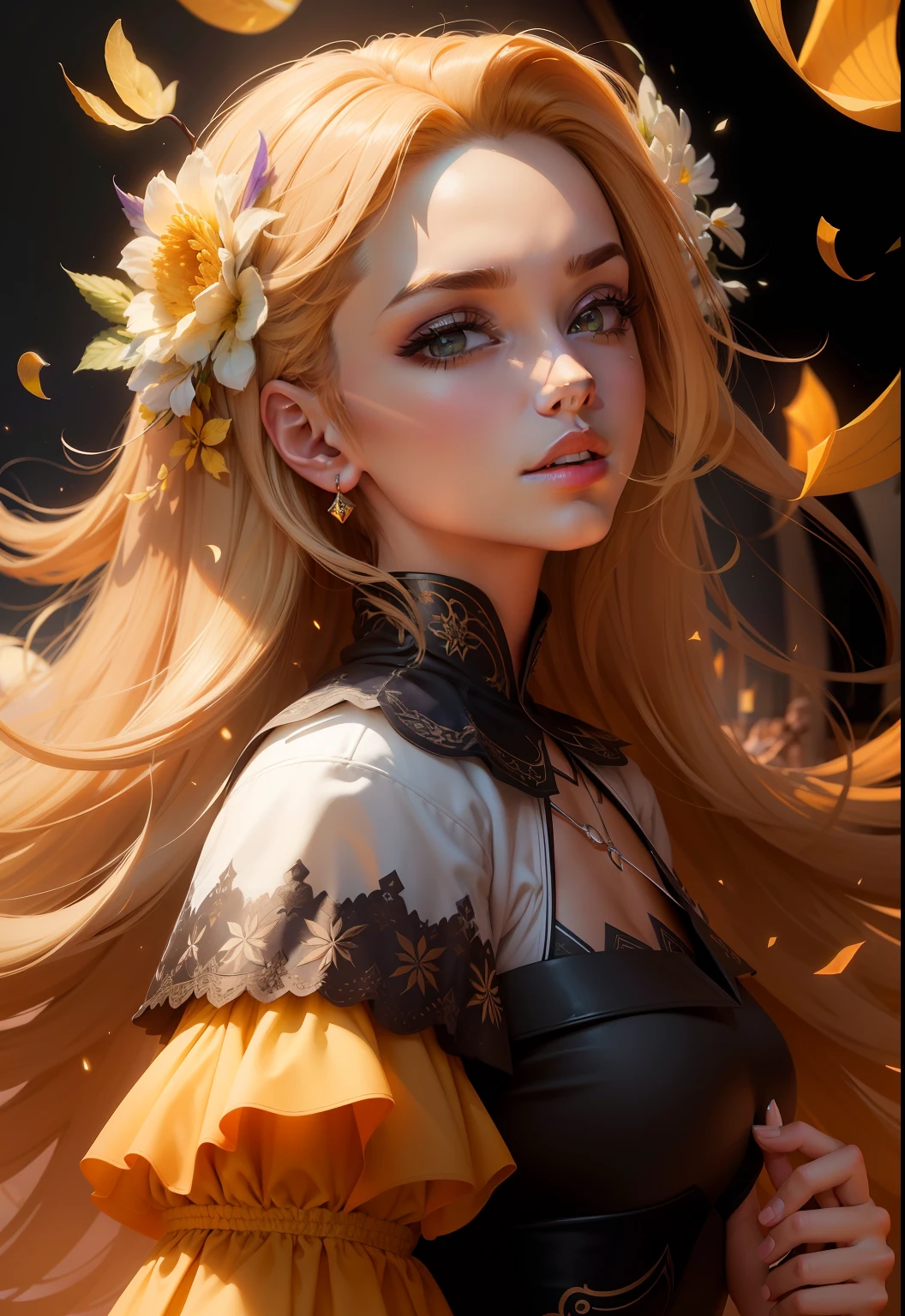 obra-prima, melhor qualidade, (papel de parede CG unity 8k extremamente detalhado), (melhor qualidade), (best illustration), (melhor sombra), Absurdo, arte epica, Poses gloriosas, lindo brilho detalhado, brilho luminoso de fundo, detalhes insano