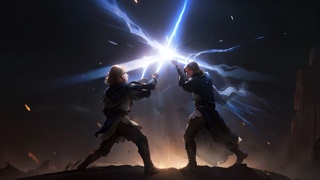 Duelo de sabres de luz, Anakin Skywalker Vs Jesus Cristo com sabres de luz