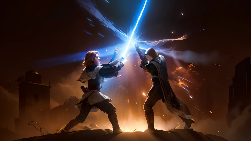 Duelo de sabres de luz, Anakin Skywalker Vs Jesus Cristo com sabres de luz