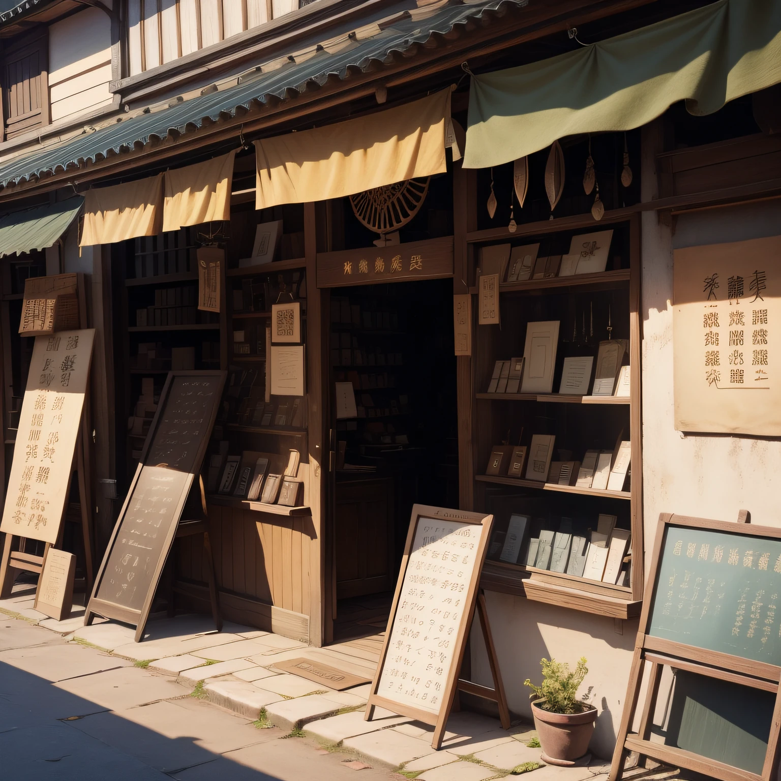 In front of you is an old shop,The shop is full of quirky goods,There are knives、The sword、cavalier、magic book、Mysterious creatures and more,There was no one inside the shop,The light is mysterious and dim。