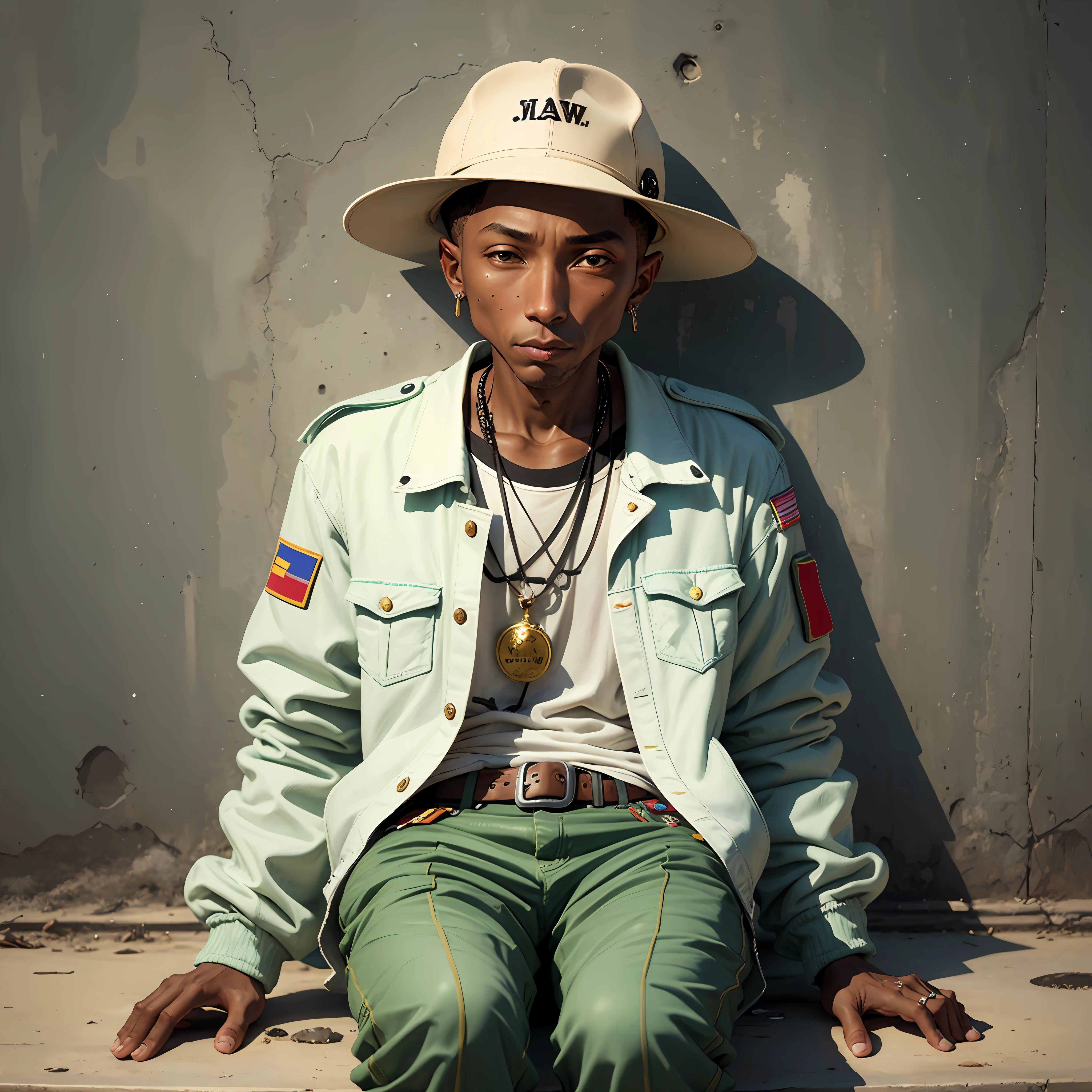 Not Happy Pharrell Williams --auto --s2