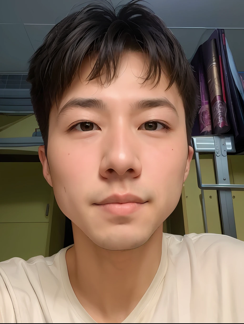 Handsome and resolute,ssmile, Brave and intelligent male image