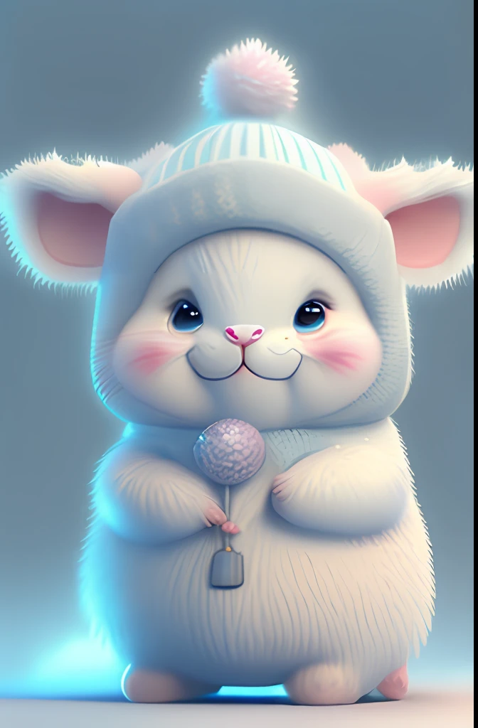 In this ultra-detailed CG art, cute small cow, laughter, best quality, high resolution, intricate details, fantasy, cute animals, open mouths, laugh, color vibrant
