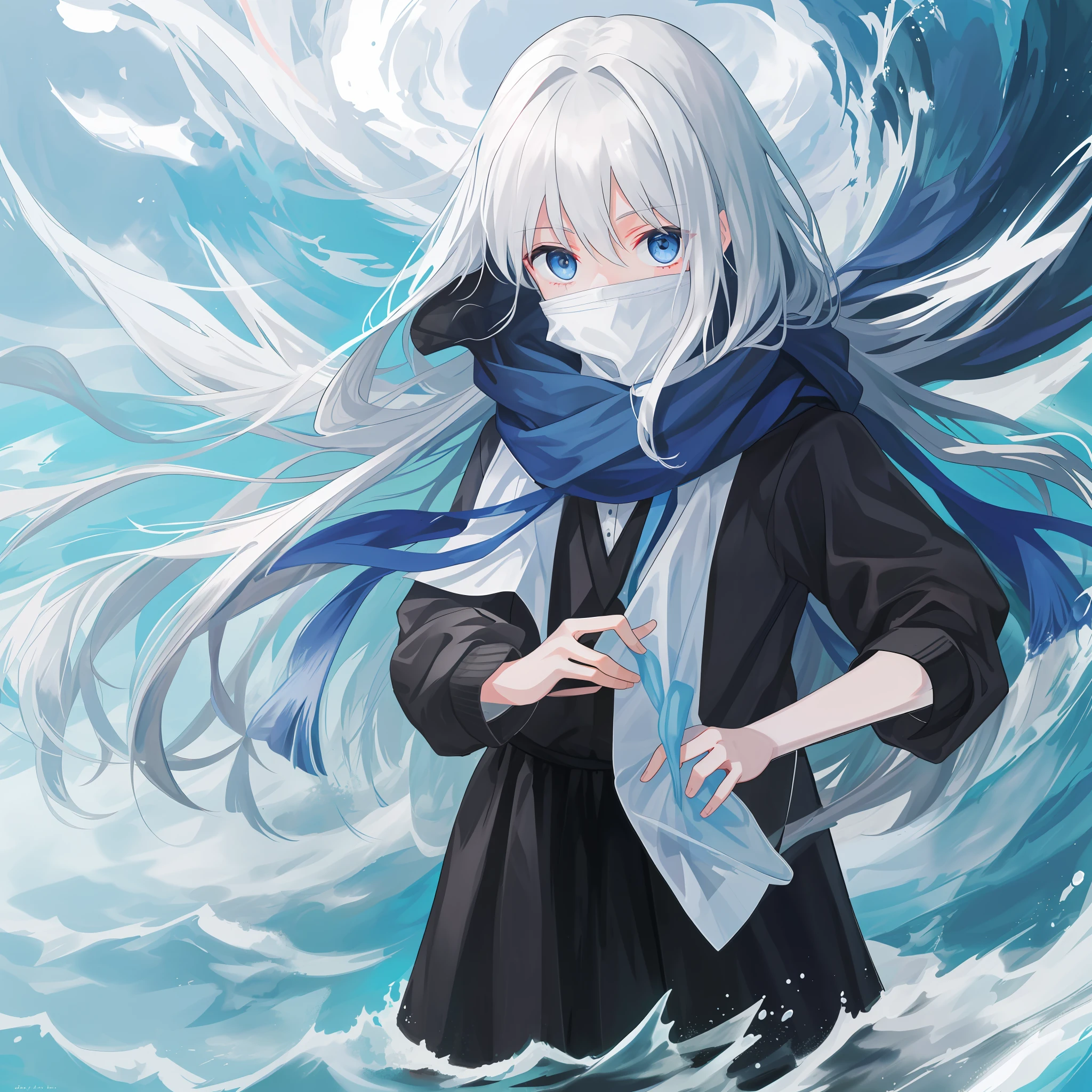 Like a person, you can't hide, even if you cover your mouth, water will flow out from below