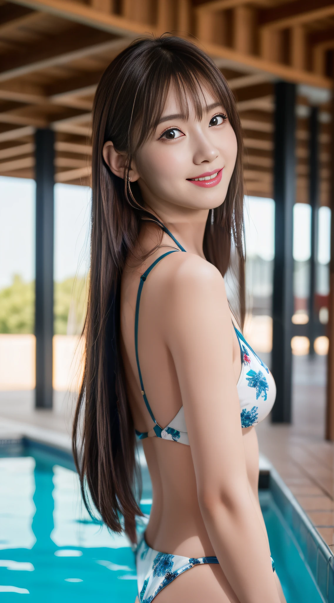 Alafed Asian woman in bikini posing in front of pool, gorgeous chinese model, 奈良美智, Japanese Models, Young skinny gravure idol, beautiful Korean women, Beautiful young Korean woman, Gorgeous young Korean woman, Asian girl with long hair, taken with canon eos 5 d mark iv, photo of slim girl model
