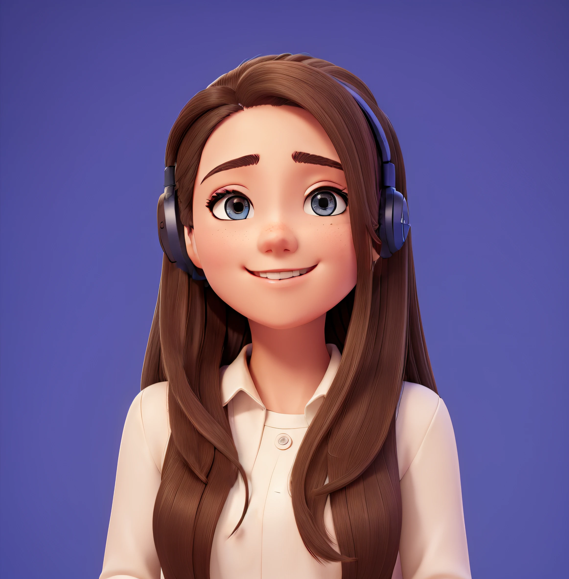 fill with hair