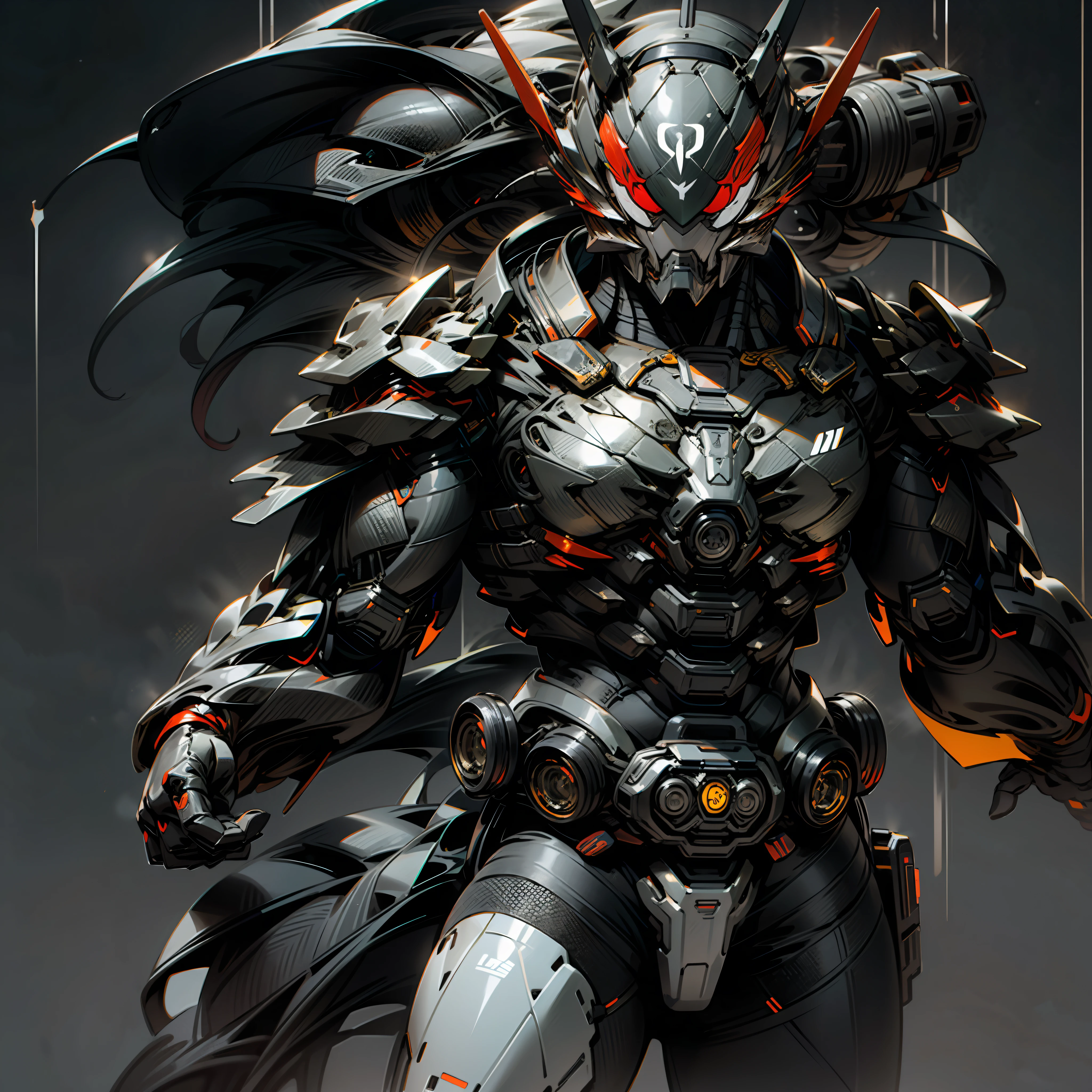 Kamen Rider|metals|Carbon fiber texture|metallic luster|Red and black color scheme|Premium materials|neon-light-effect