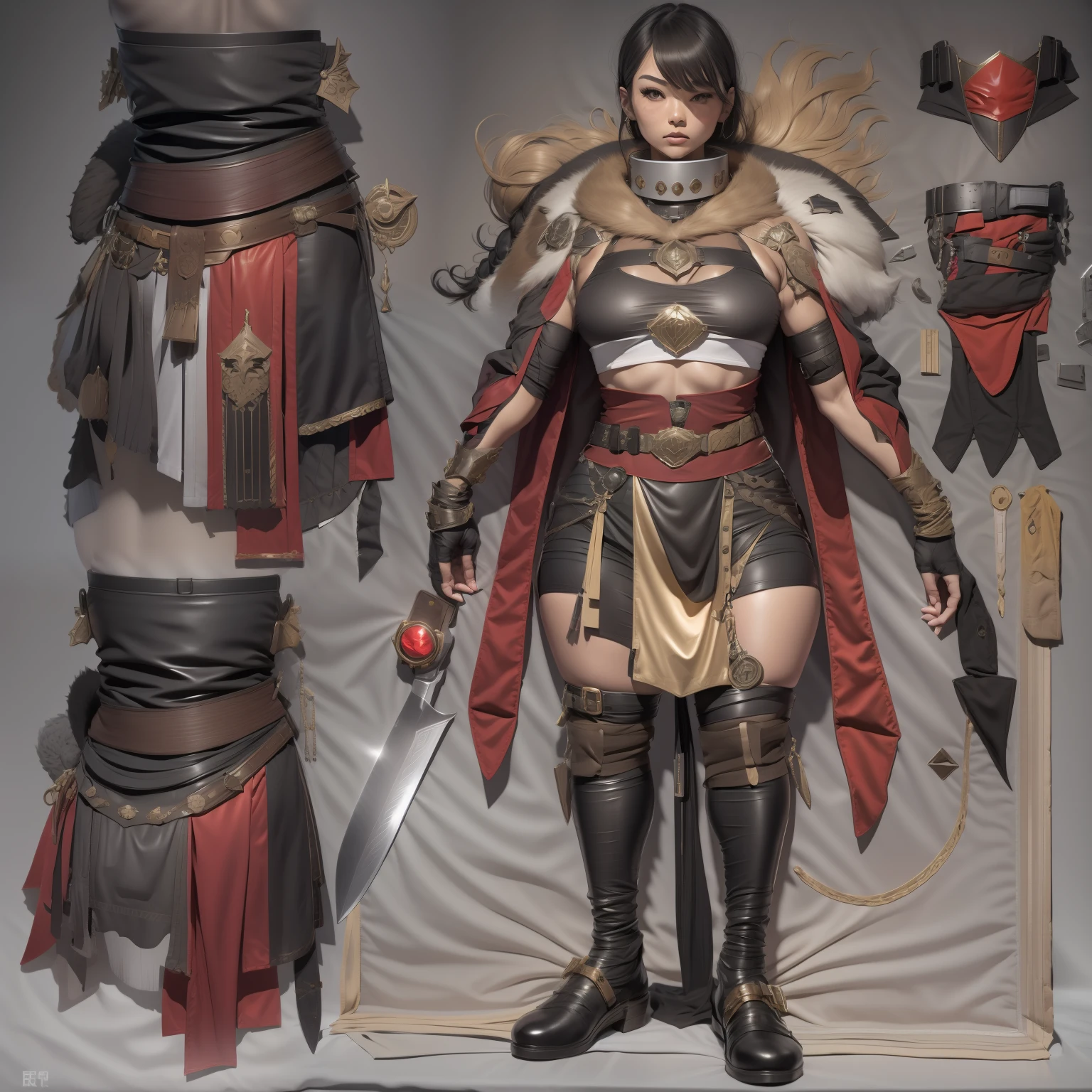 32K，New coffee products， arma， The sword， halter， Weapons of the future， 32K, Linen cloak, Top quality, Masterpiece:Faust，,1 child， short detailed hair， thin fog， Jump up， （tmasterpiece，k hd，hyper HD，16k）,clutching a sword， buliding， Reflectors， bloods， Eastern Asia， Weapon focus， Skysky， brunette color hair， knifes， shorter pants， fumo，  Mist， The clothes ar， bandagens， sword sheath， Masks， 独奏