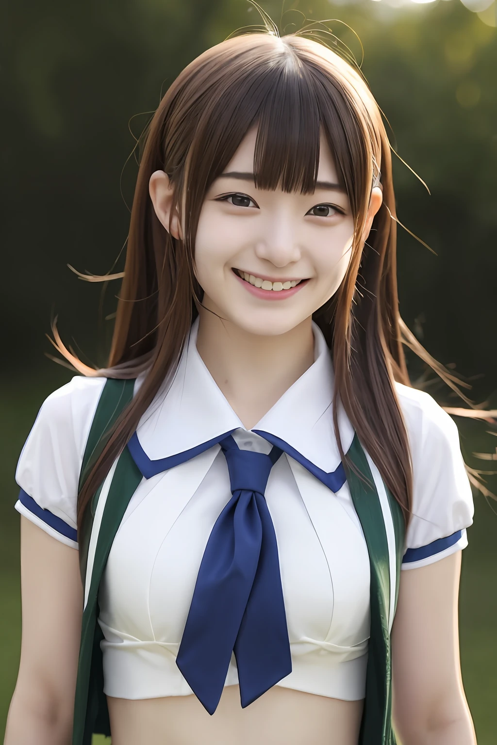 (8K, 超A high resolution, Best Quality, masutepiece:1.2),1girl in, Japan gravure models, Mideum straight-haired, Bangs, (pale skin:1.1),Cute Beautiful Girl,Large breasts, Naive and serious innocent girl,
break
grin, Pleasant feelings, happy feeling,
Dynamic Angle, Dynamic Pose, (fun posing:1.1),
(Innocent school idol_Singer's costume:1.3), On stage
break,
masutepiece, Best Quality, 8K, Detailed, Detailed face, Skin and hair, Hi-Res, Perfect Anatomy, Physically-based rendering, Photorealistic, symmetric clear eyes, Well-groomed face、乃木坂アイドル、韓国アイドル、女優、(20yr old:1.3)、glamor、hposing Gravure Idol、Adult actress、ren、Beautie、full body Esbian