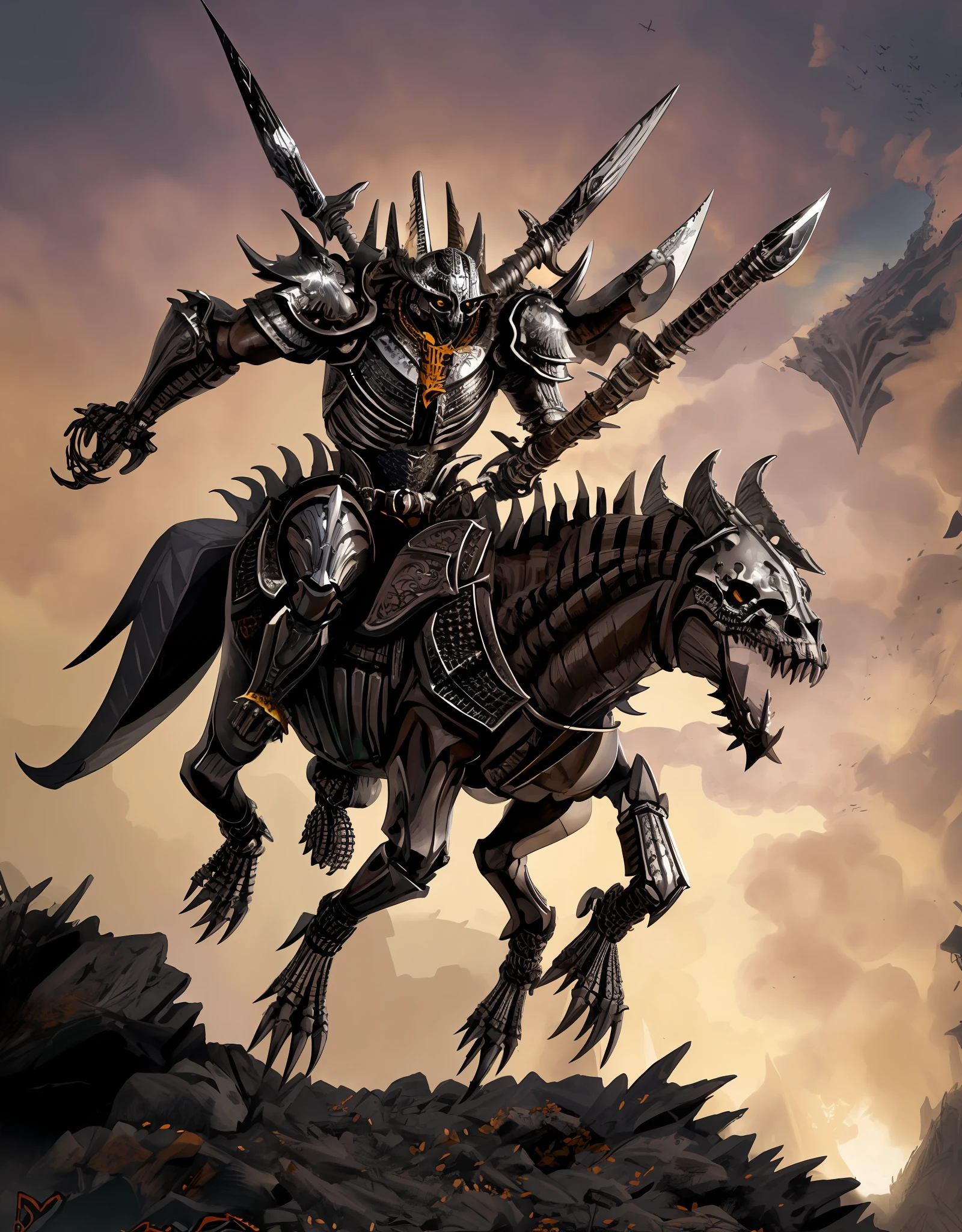 um close up de um esqueleto segurando um escudo e um escudo, guerreiro esqueleto, cavaleiro esqueleto, Skelleton, bone armor, esqueleto fino, usando uma armadura de esqueleto, fleshy skeletal, usando armadura de couro com ossos, metallic skeleton, titanium skeleton, o outro, a skeletal figure, cavaleiro morto-vivo, todos os esqueletos, death is swallowed up in victory, wearing bone armor