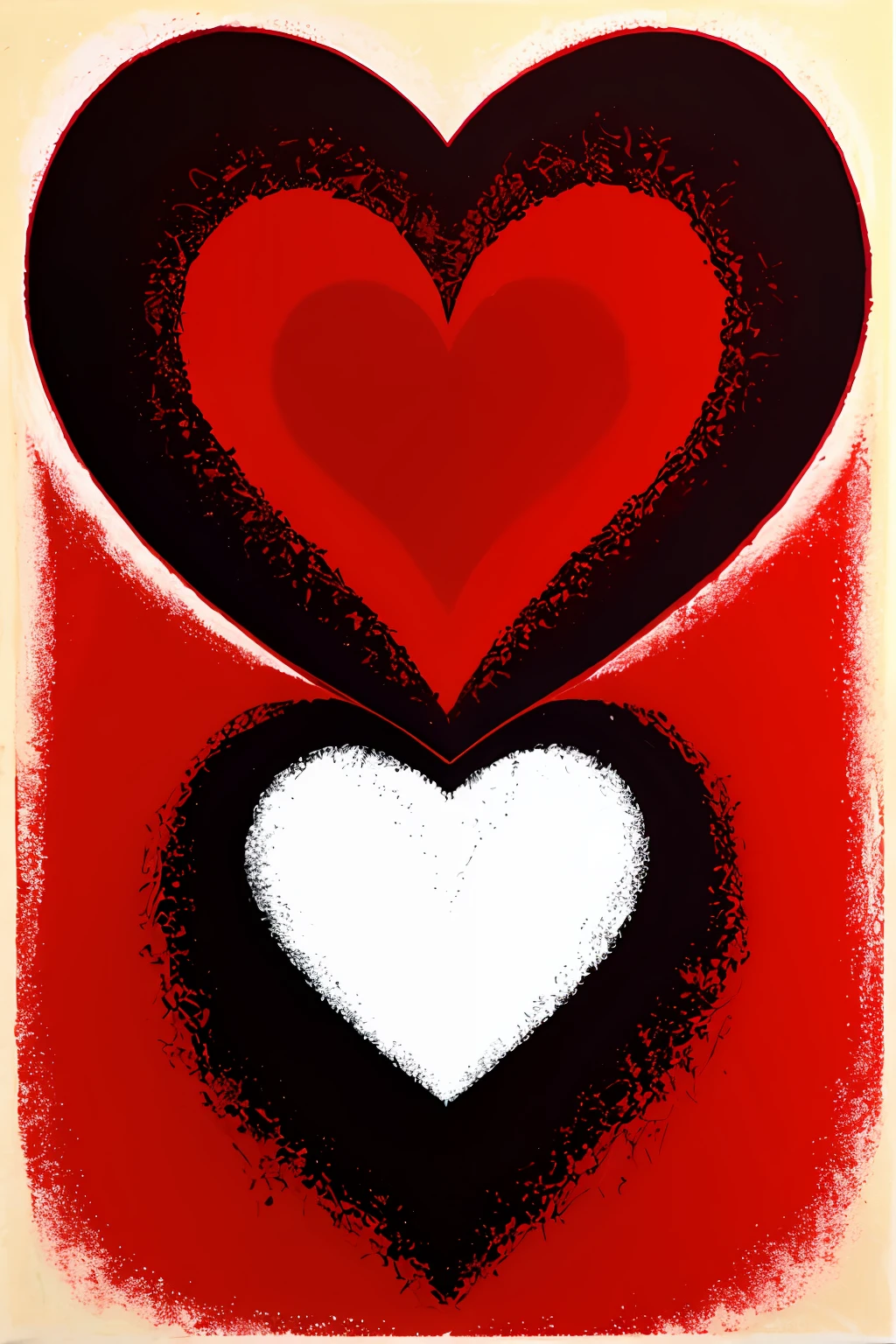Lonely heart，abstracted