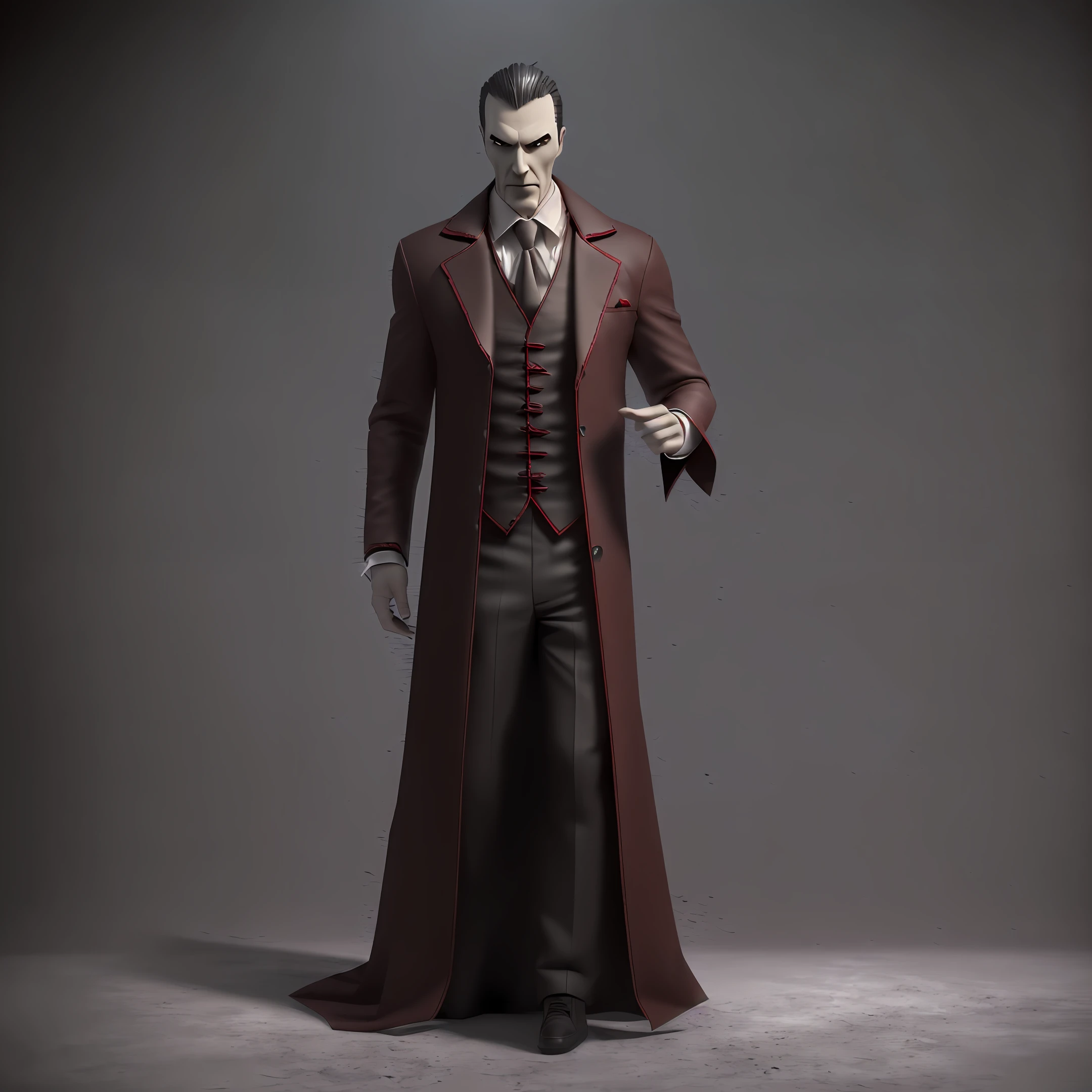 CREATE A FULL-BODY DRACULA IN VARIOUS POSES AND FACIAL EXPRESSIONS ON A WHITE BACKGROUND, TO BE USED FOR CREATING A 3D ANIMATION, vampire, tall, menacing, dark, powerful, elegant, mysterious, haunting, animated, detailed, lifelike, captivating, supernatural, mythical, fanged, pale, alluring, immortal, night, castle, moonlight, fog, bats, eerie, Gothic, mist, shadows, darkness, graveyard, haunted, ancient, sinister, foreboding, chilling, thrilling, suspenseful, ominous, eerie, spooky, materials, camera settings, 3D rendering, high resolution, realistic, texture, lighting, depth, model, composition, angles, focal length, depth of field. --auto --s2