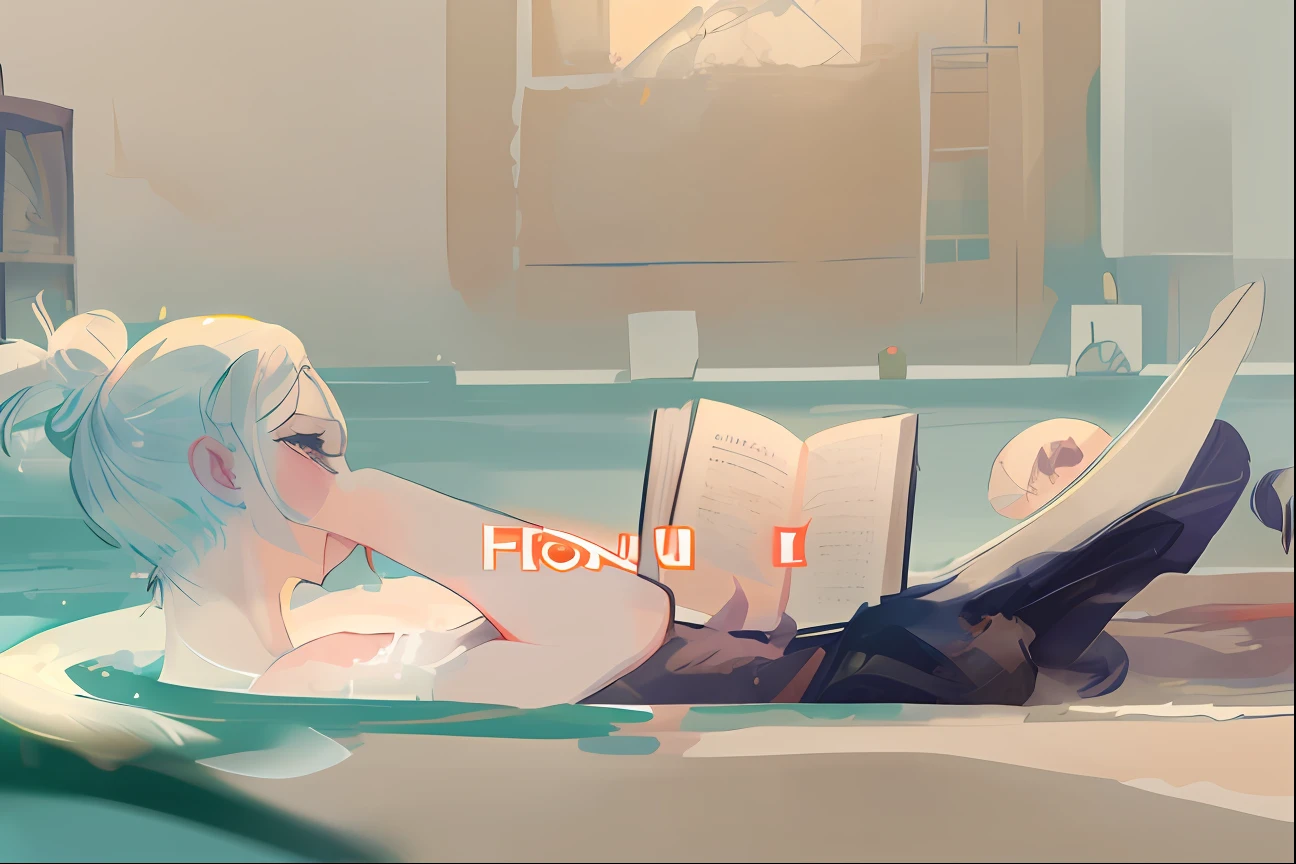 femme lisant un livre dans une baignoire, Targeted shooting, relaxant, bain moussant, relaxing after a hard day, Livre de contes pour adultes, Lire un nouveau livre, , Read the book about love, very relaxing, Photographie de bain de lait, 4 0 9 6, from below angle, Photo d’archive, Archive images, bain, serein