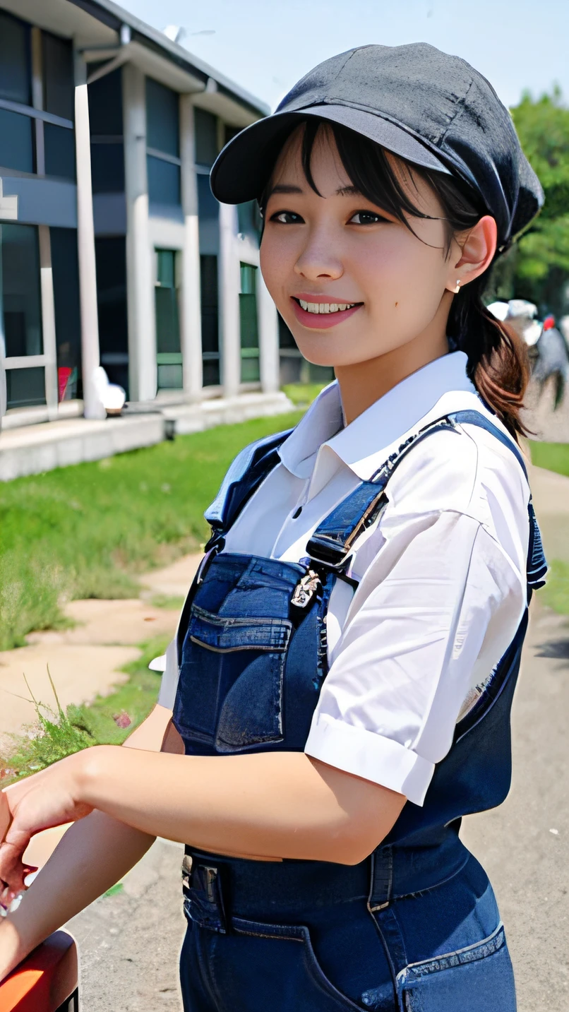 She wears a set of overalls suitable for the factory environment,It may be blue or gray overalls,Loose and durable,It is convenient for her to move freely at work。She wears a headscarf or hat,Prevent hair or sweat from affecting work。She may be wearing gloves on her hands,Protect her hands from machinery or raw materials。
Female college students are full of vitality,Her eyes were firm and confident。She is young and energetic,The face is full of positive energy。Although she works at the factory,But her eyes reveal expectations and efforts for the future。She may sweat a little,But it is a symbol of struggle and dedication,Make her more determined and cute。
Dress and appearance of female college students,It shows the image of her hard work in the factory,At the same time, It also shows her determination to pursue her dreams relentlessly。Regardless of the working environment,She exudes confidence and beauty。She is a brave person、leathery、Cute female college student,With your own hands, She wrote her life and future on the special stage of the factory。