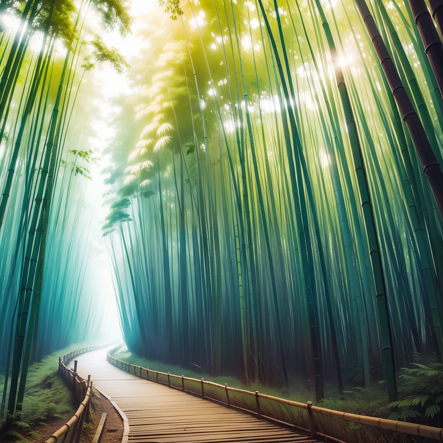 bamboo forrest,Peaceful
