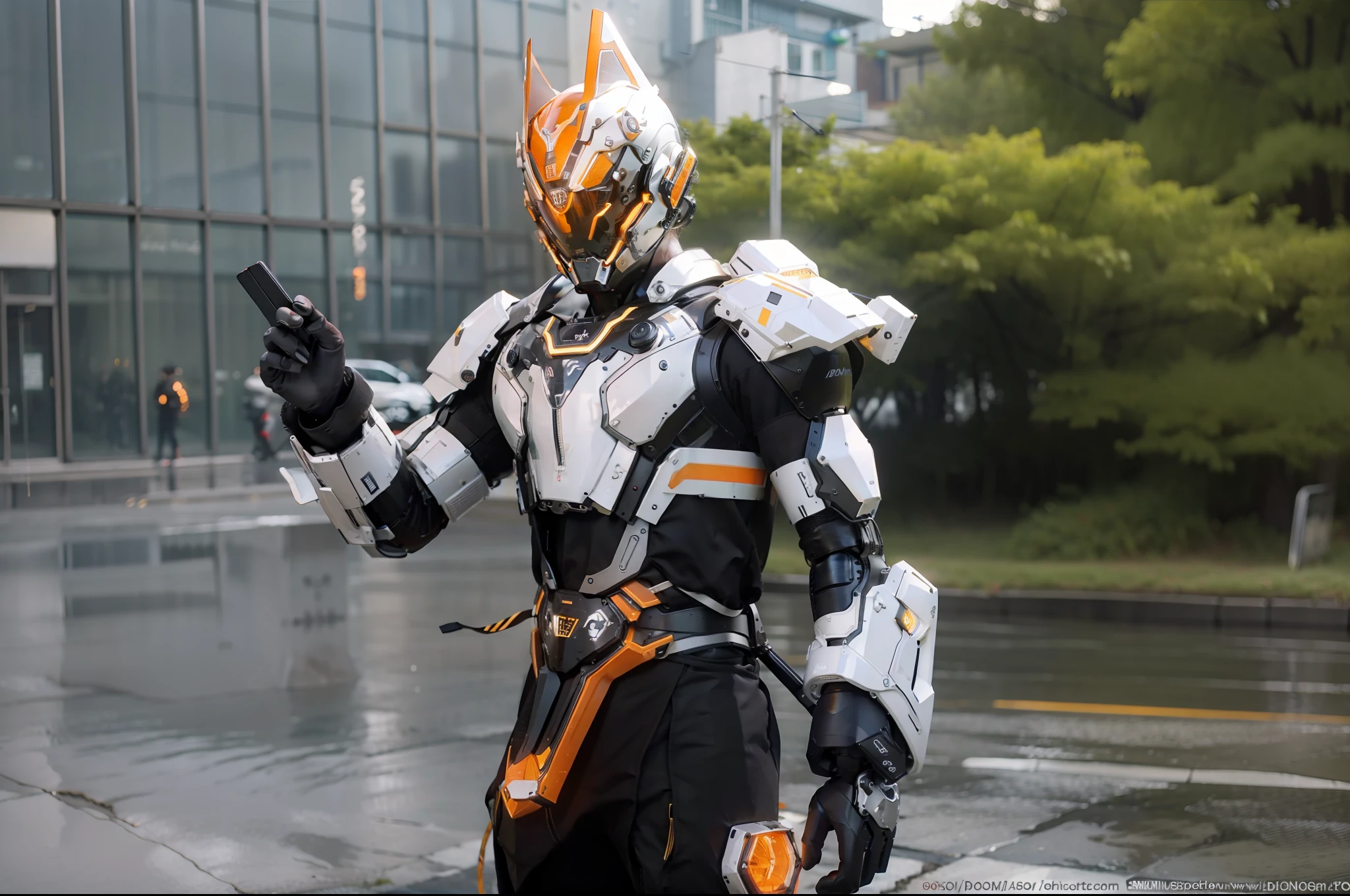 Realiy,photorealestic,Machinary,mechs,Technologie,musculous,glowing light eyes,Burly body,style of photography,Real scenery(Metallic texture 1.8)(Excess detail 2)(High resolution1.6)(4K clarity1.9)(Carbon fiber 1.5)(Metal reflection 1.5),Neon lights,obi strip(1:1)