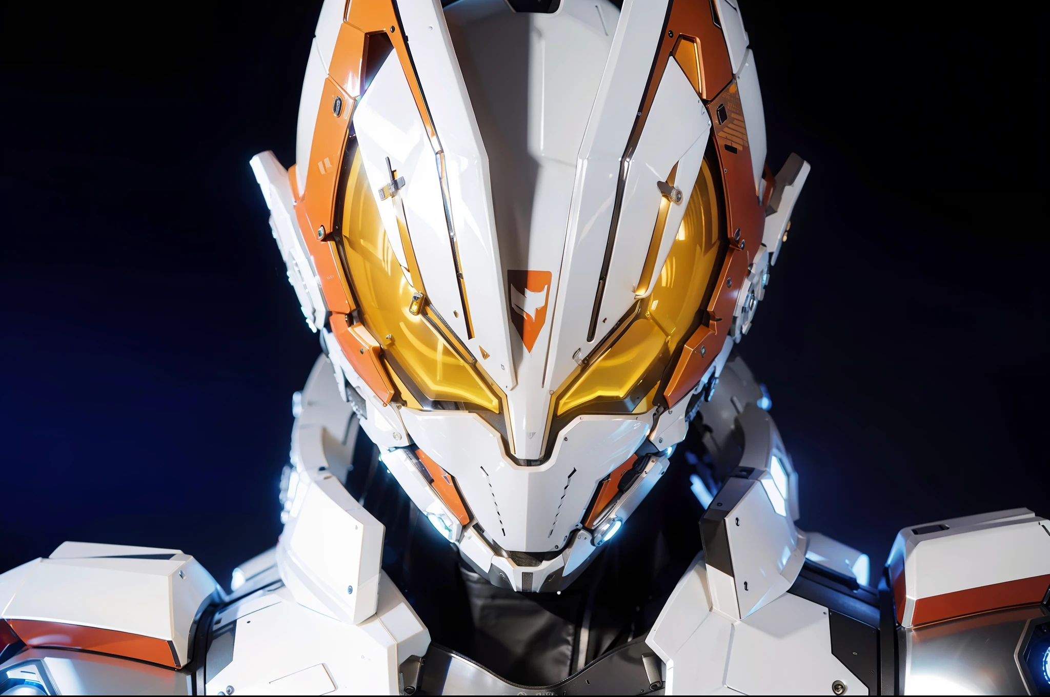 Realiy，photorealestic，Machinary，mechs，Technologie，musculous，glowing light eyes，Burly body，style of photography，Real scenery（Metallic texture 1.8）（Excess detail 2）（High resolution1.6）（4K clarity1.9)（Carbon fiber 1.5）（Metal reflection 1.5），Neon lights，obi strip（1:1）