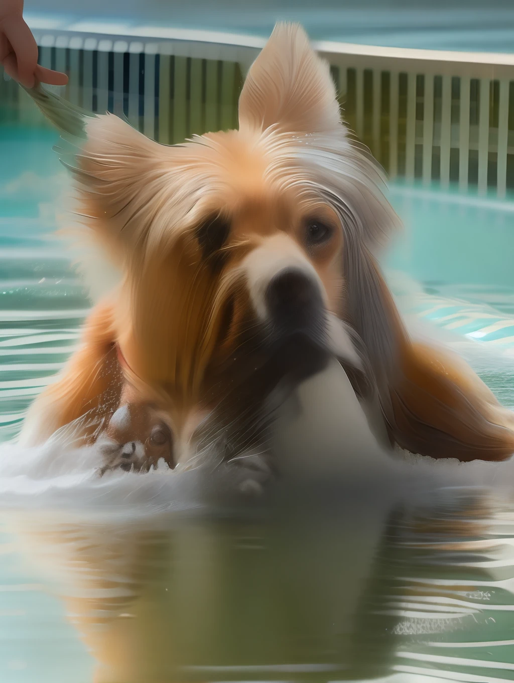 dog bathing