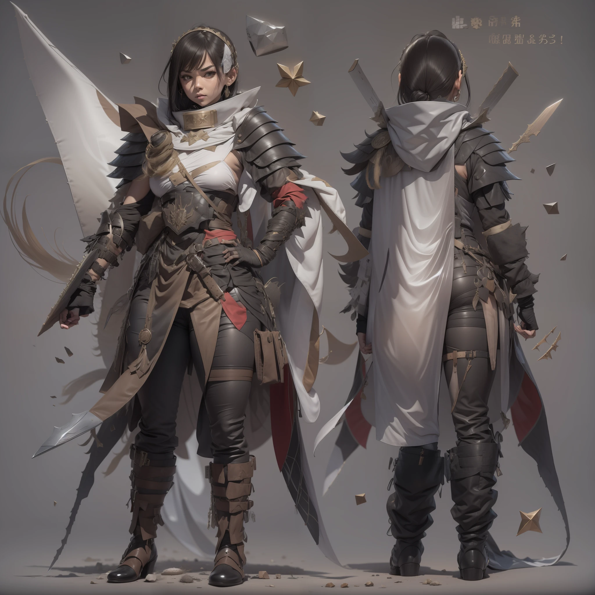 heavy snowy,new products, arma, The sword, halter, Weapons of the future, 32K, Linen cloak, Top quality, Masterpiece:Faust,,1 child, short detailed hair, thin fog, Squat, (tmasterpiece,k hd,hyper HD,16k),clutching a sword, buliding, Reflectors, bloods, Eastern Asia, Weapon focus, Skysky, brunette color hair, knifes, shorter pants, fumo, Mist, The clothes ar, bandagens, sword sheath, Leather, 独奏