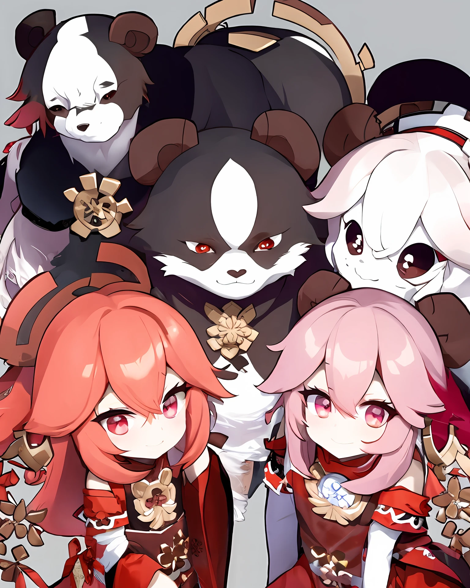 Panda, eyeglass, vermelho, macaco, albino