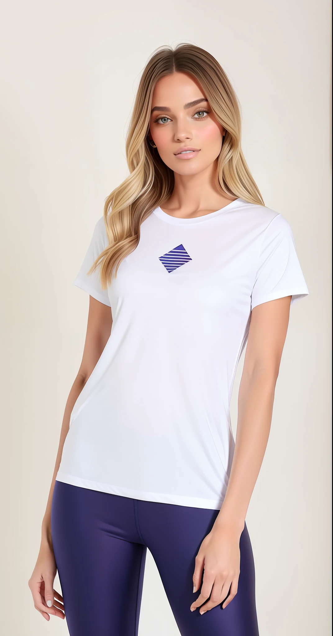 uma mulher muito linda vestindo uma camiseta branca e legging, T-shirt branca, camiseta branca, camiseta branca, camiseta, T - Camisa, vestido com uma camiseta branca, tampo branco, casual white garment, camisa branca, imagem central, vestido com uma camiseta branca, tshirt branca lisa e legging