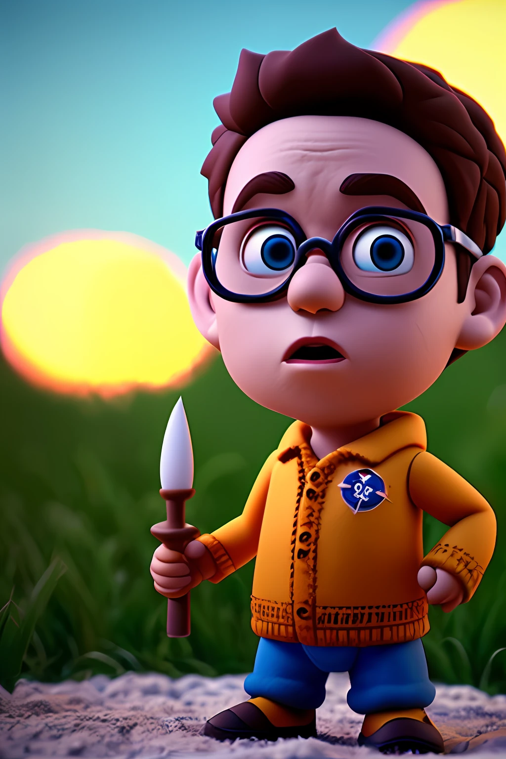 Brad pit, (estilo pixar) (obra-prima:1.2) (bokeh) (melhor qualidade) (pele detalhada) (textura detalhada) (8k) (claymation) (cinematic lighthing) (foco nítido