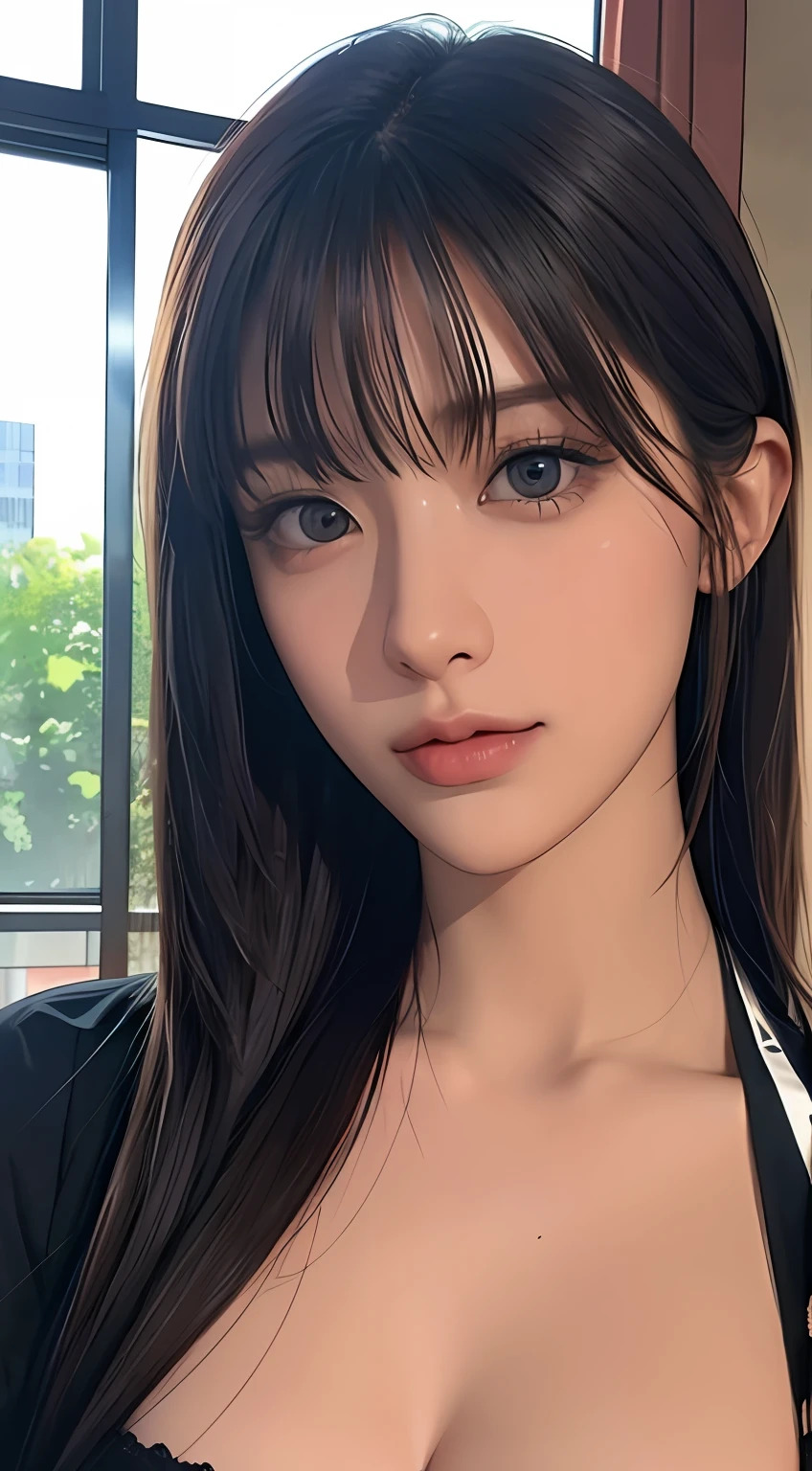 Beautiful eyes,二重まぶた,View the whole body
