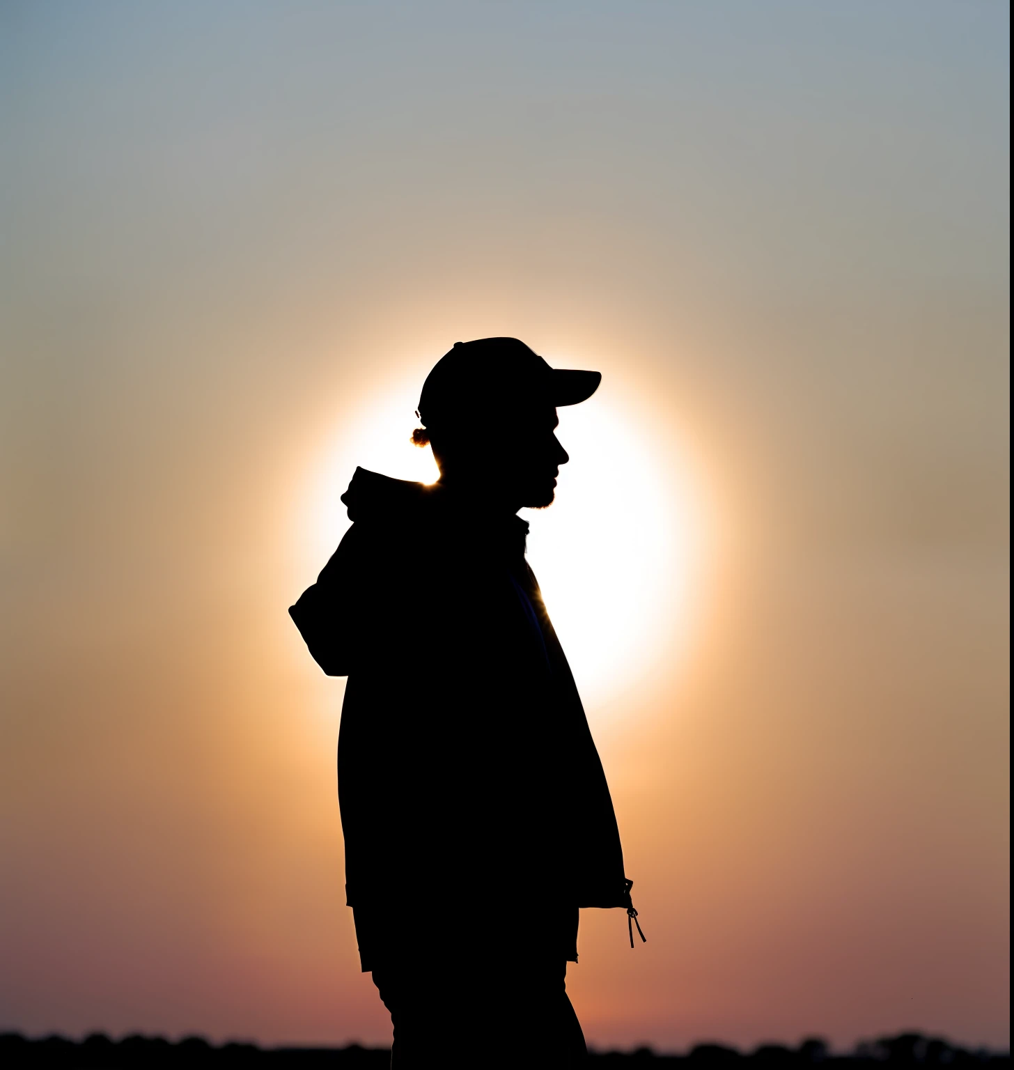 Jacket guy shadow silhouette