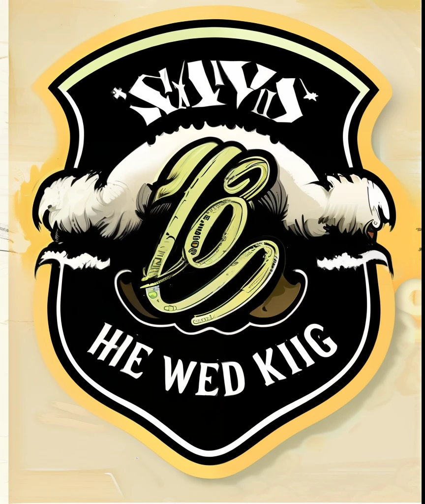 n says "Here's where we go", Wild Back Zombie King, Mysterious movie, Colored, Vintage style, (T-shirt design), A realistic masterpiece light Alhajsmi