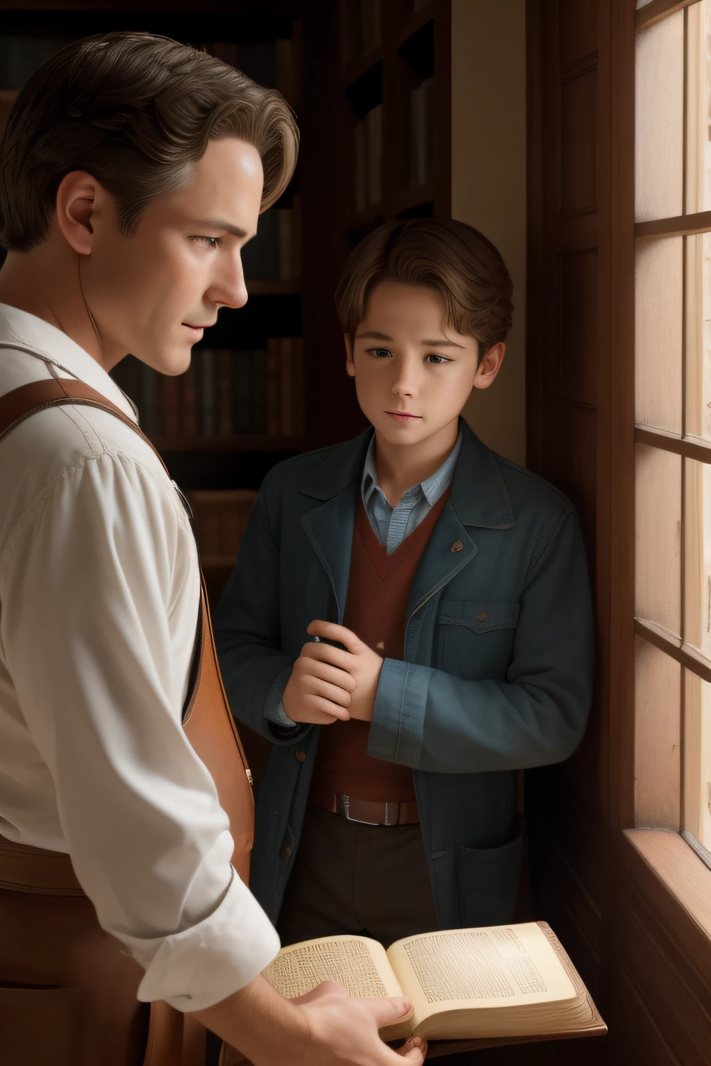 Lucas finds clues in old books and research that lead him to believe he can find the cure for cancer.